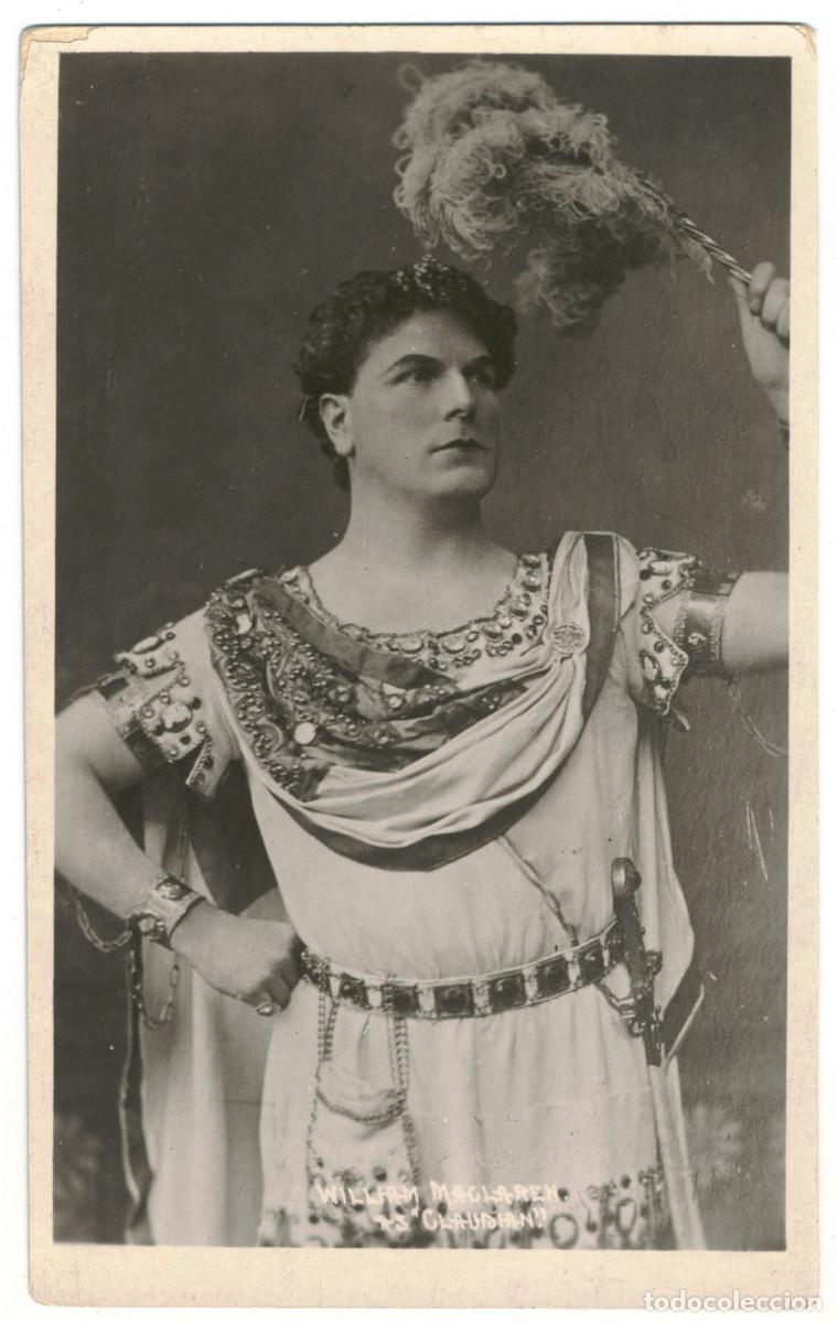 Postales: Actor MacLAREN, Willian_Sin datos. As Claudian