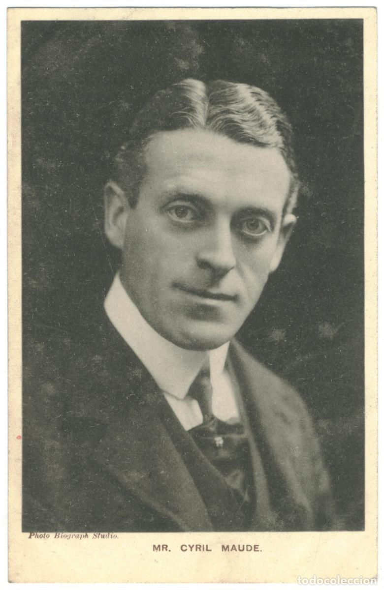 Postales: Actor MAUDE, Cyril_Davidson (Stageland). Photo Biograph