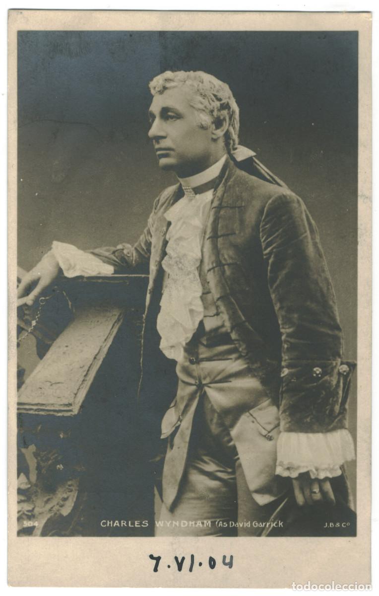 Postales: Actor WYNDHAM, Charles_Beagles. 504. As David Garrick