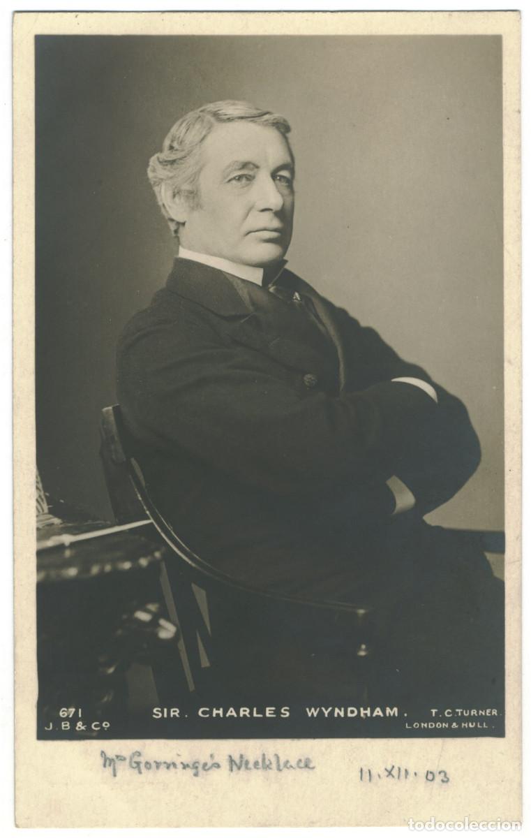 Postales: Actor WYNDHAM, Charles_Beagles. 671. Photo T. C. Turner