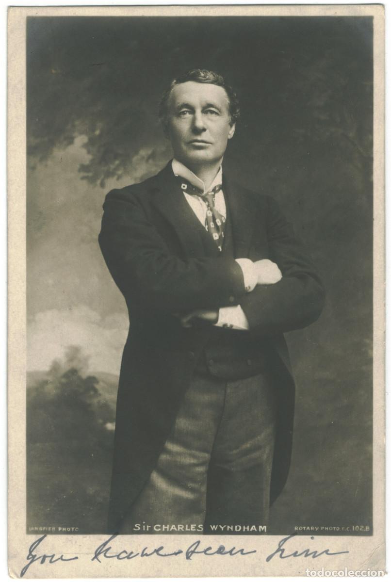 Postales: Actor WYNDHAM, Charles_Rotary; 102 B. Photo Langfier