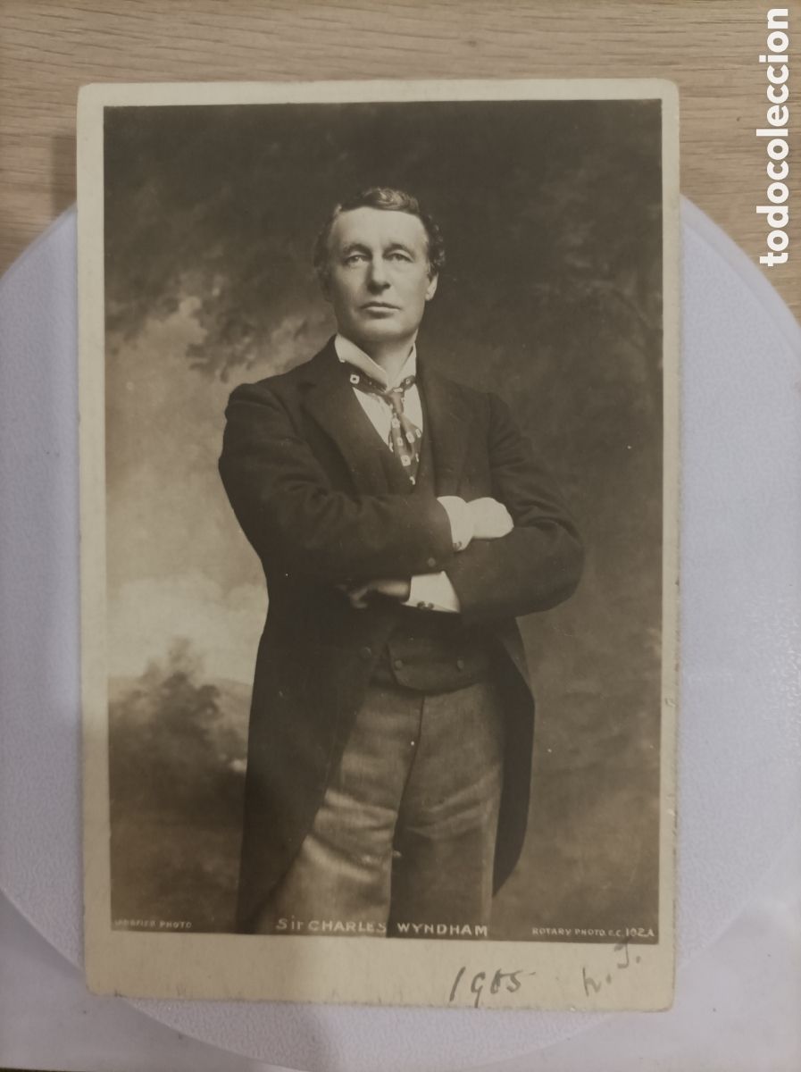 Postales: Actor WYNDHAM, Charles_Rotary. 102 A. Photo Langfier
