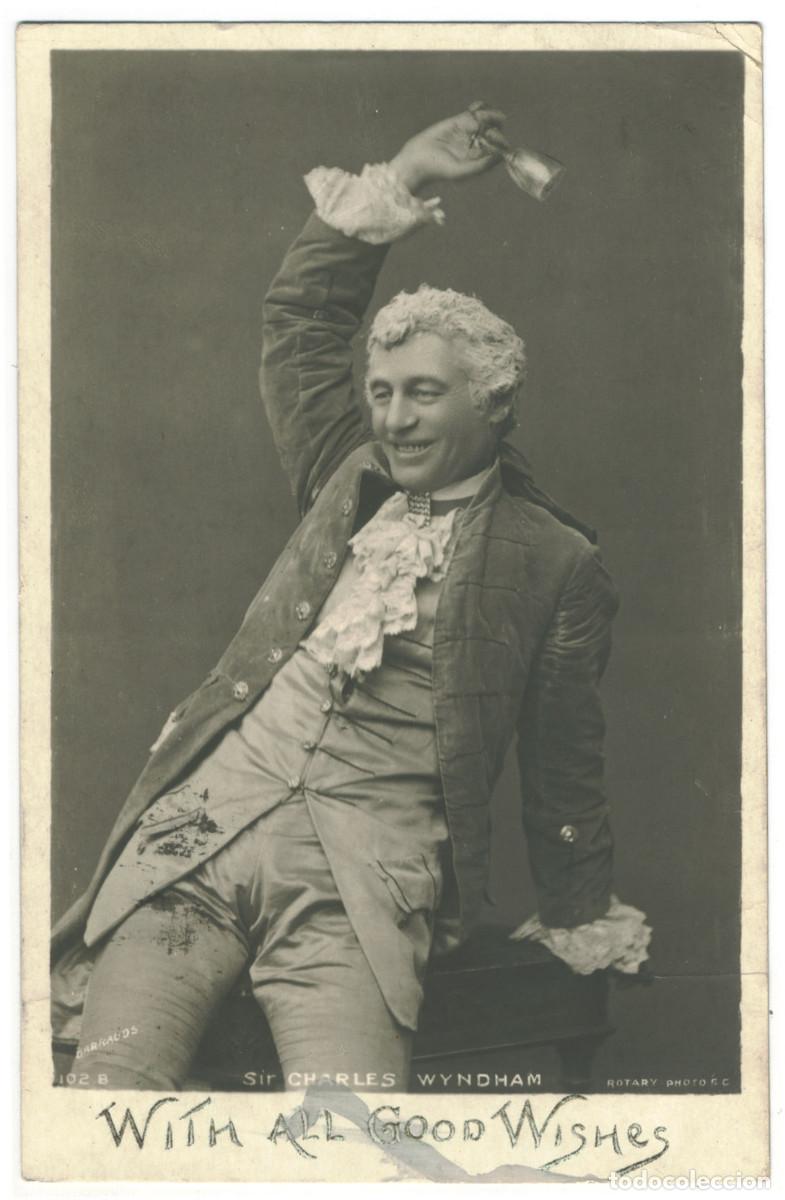Postales: Actor WYNDHAM, Charles_Rotary. 102 B. Photo Langfier