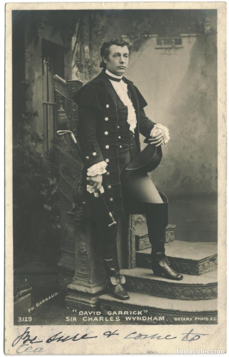 Postales: Actor WYNDHAM, Charles_Rotary. 3129. As David Garrick. Photo Barraud