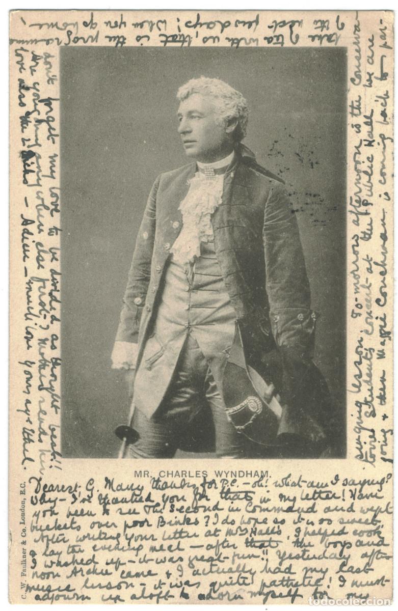 Postales: Actor WYNDHAM, Charles_C. W. Faulkner