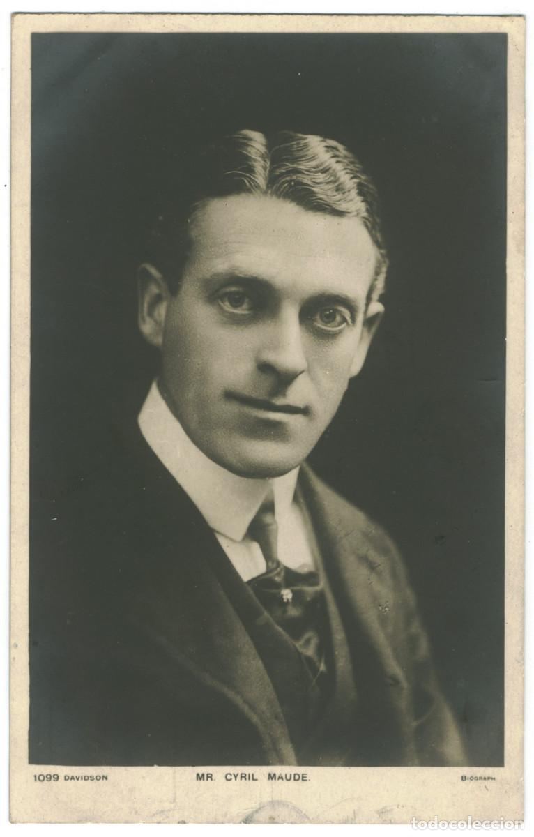 Postales: Actor MAUDE, Cyril_Davidson (Real Photo; 1099). Photo Biograph