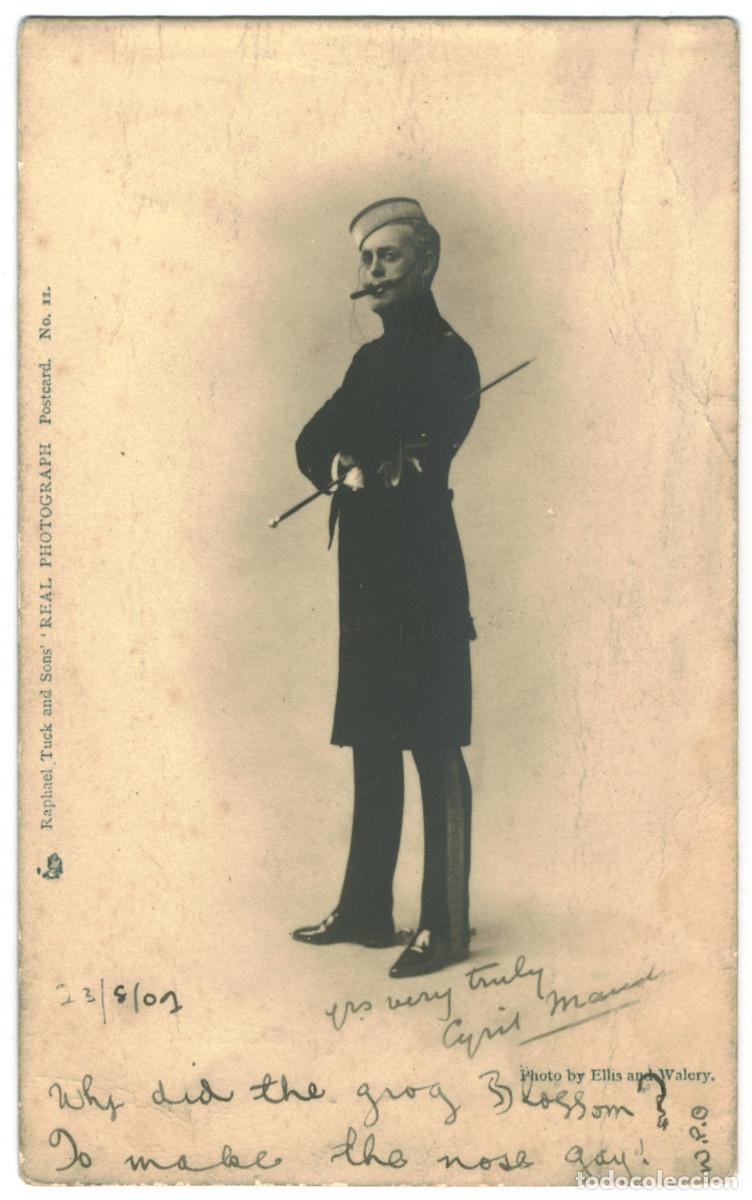Postales: Actor MAUDE, Cyril_Raphael Tuck (Real Photographic; 11). Photo Ellis & Walery. Editorial Sign