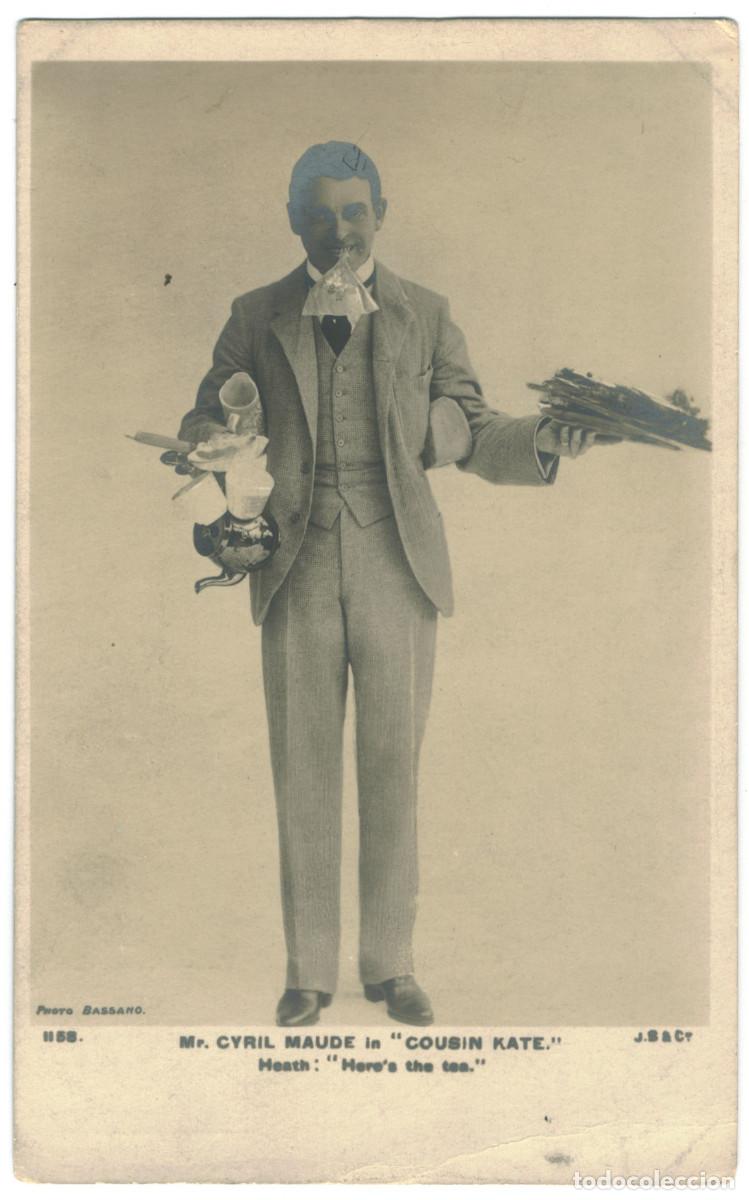 Postales: Actor MAUDE, Cyril_Beagles. 1158. As Heath in Cousin Kate. Photo Bassano