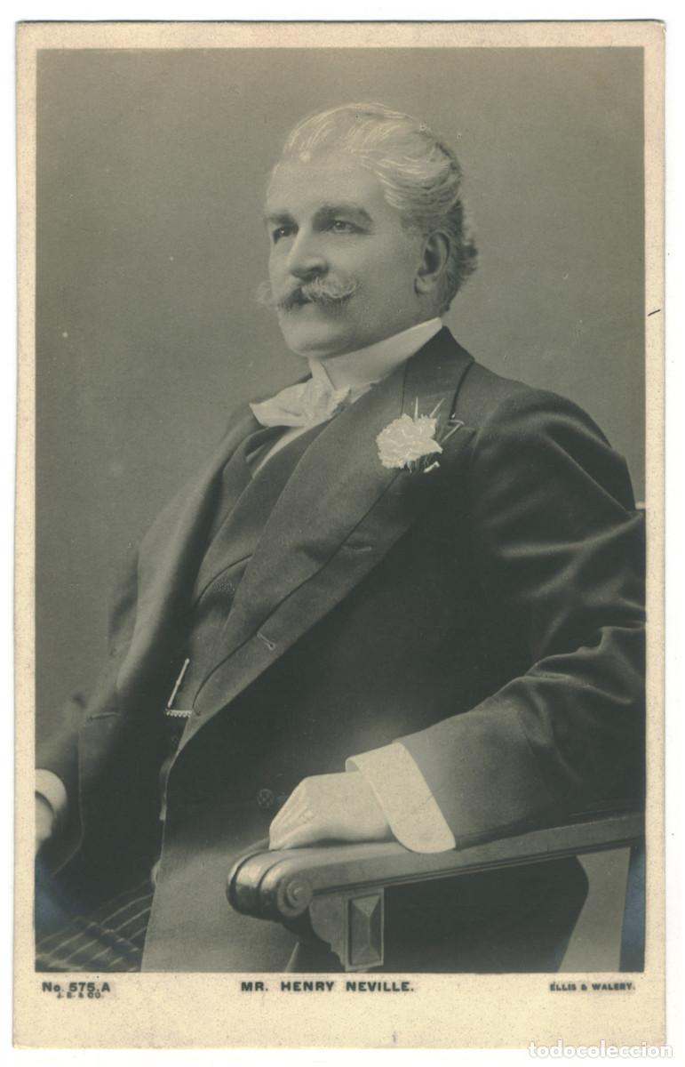 Postales: 3 Postales Actor NEVILLE, Henry_Beagles. 575 A, B, C. Photo Ellis & Wallery