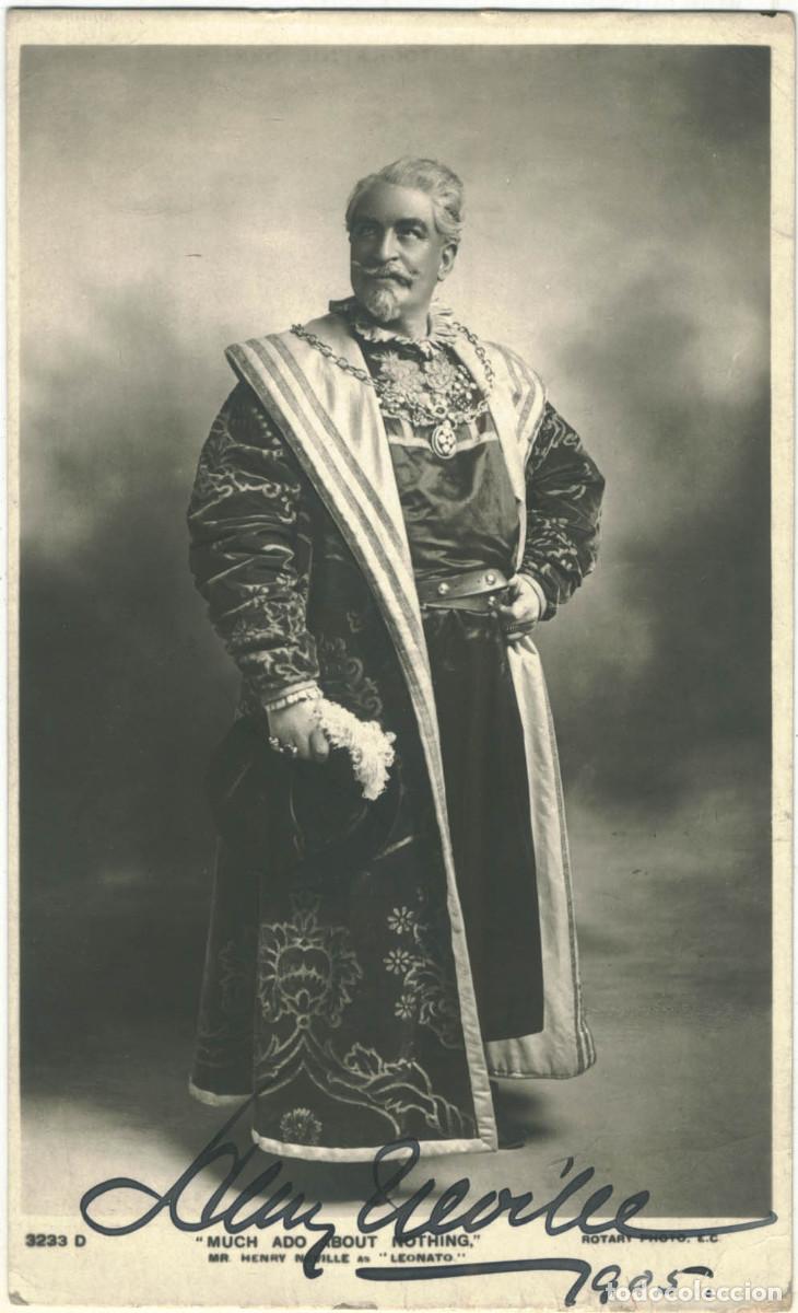 Postales: Actor NEVILLE, Henry_Rotary. Signed Firmada Autograph