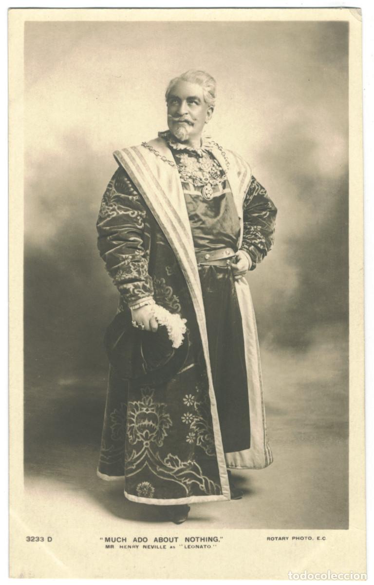 Postales: Actor NEVILLE, Henry_Rotary. 3233 D. As Leonato in Much Ado About Nothing