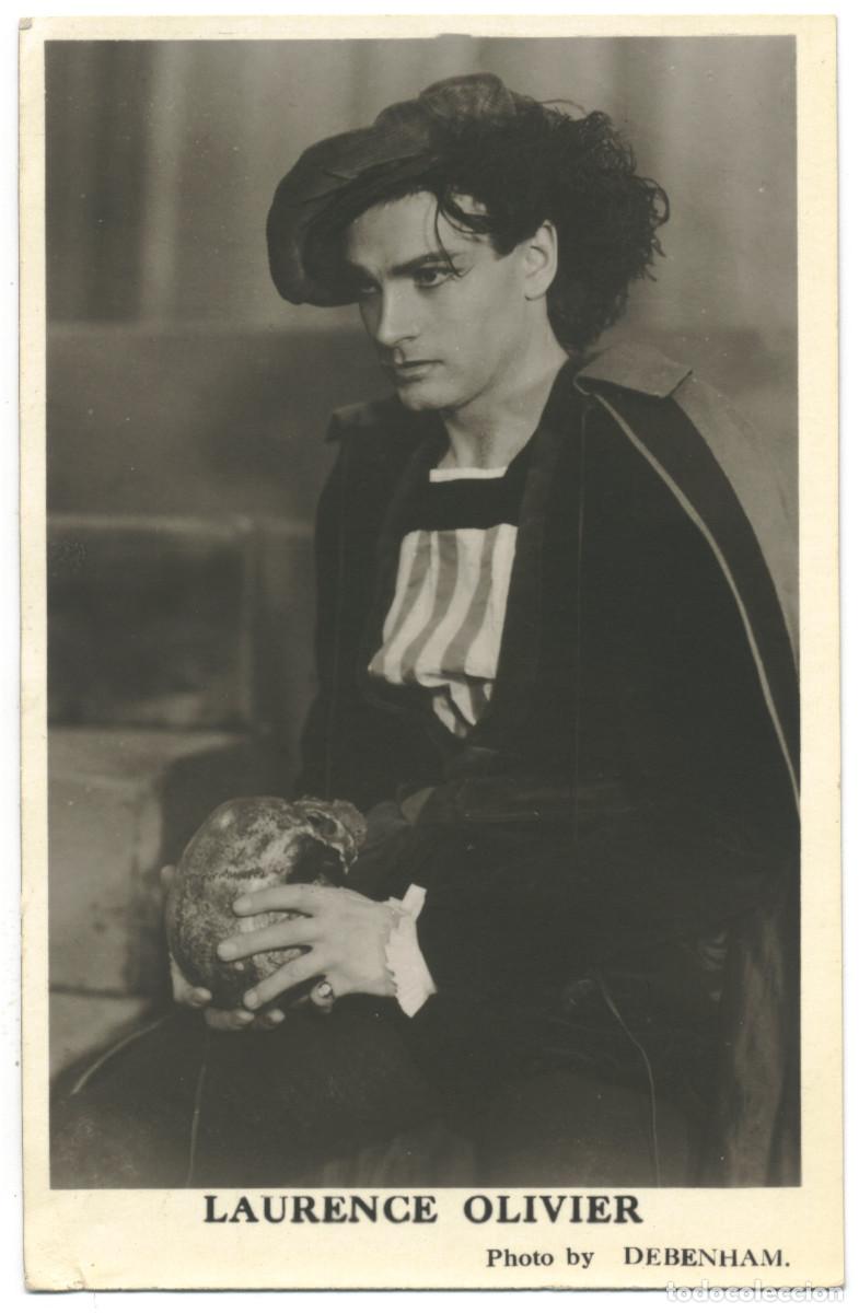 Postales: Actor OLIVIER, Laurence_ Debenham. As Hamlet