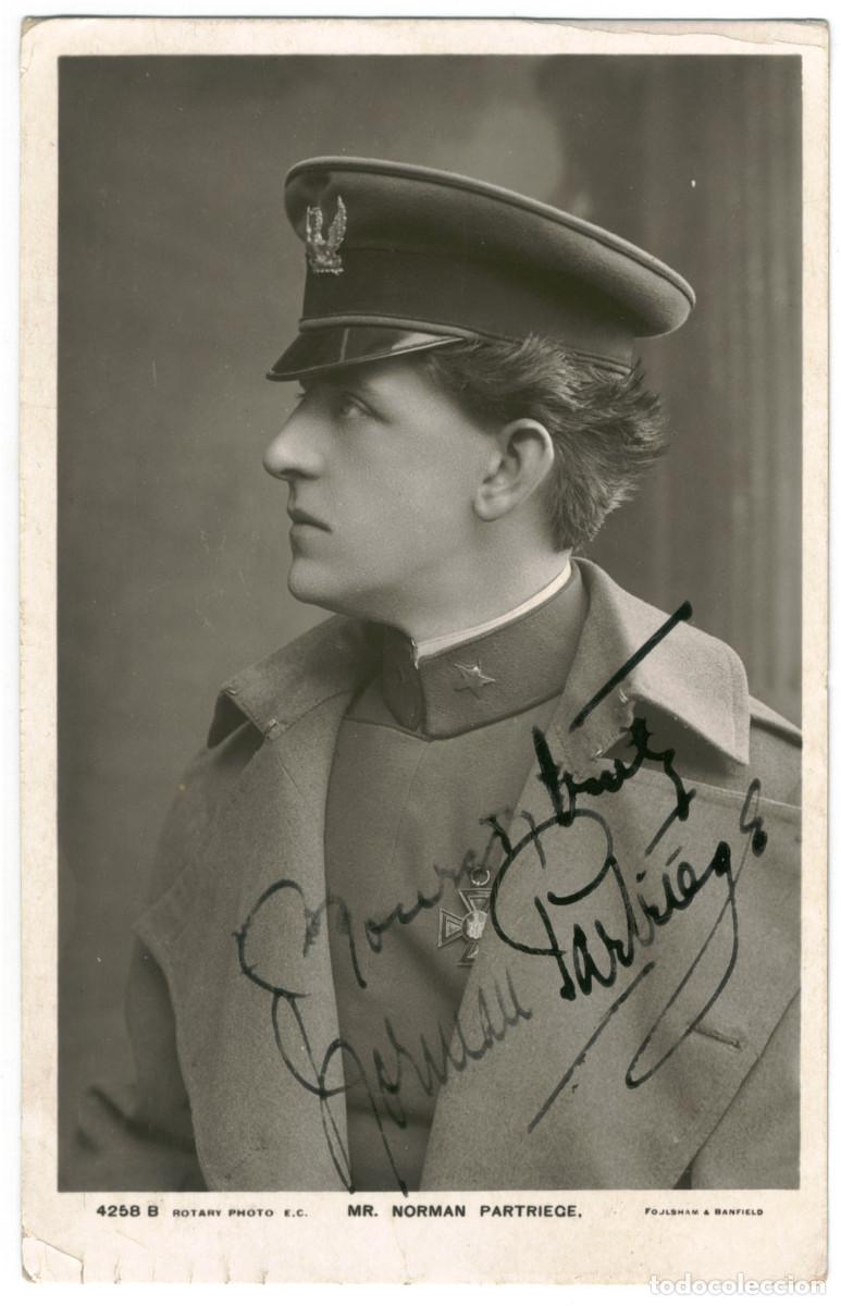 Postales: Actor PARTRIEGE, Norman_Rotary. 4258 B. Photo Foulsham & Banfield. Signed Autograph Firmada