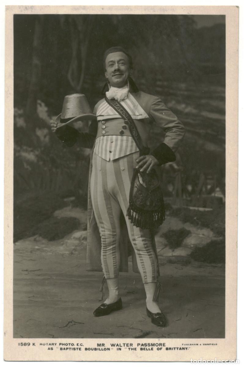 Postales: Actor PASSMORE, Walter_Rotary. 1589 K. In The Belle of Brittany. Photo Foulsham & Banfield