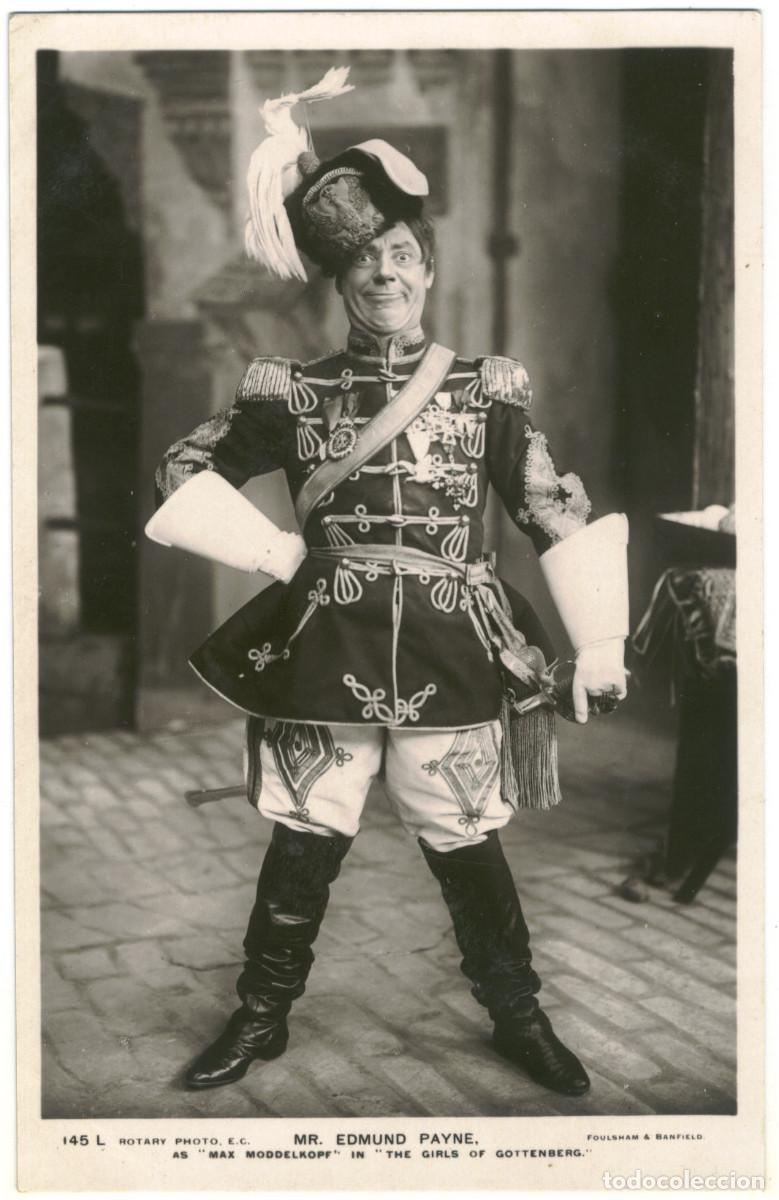 Postales: 2 Postales Actor PAYNE, Edmund_Rotary; 145 C, L. Photo Foulsham & Banfield