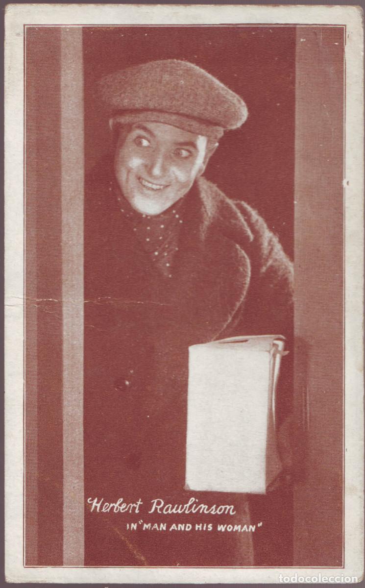 Postales: Actor RAULINSON, Herbert. In Man and His Woman_Sin datos