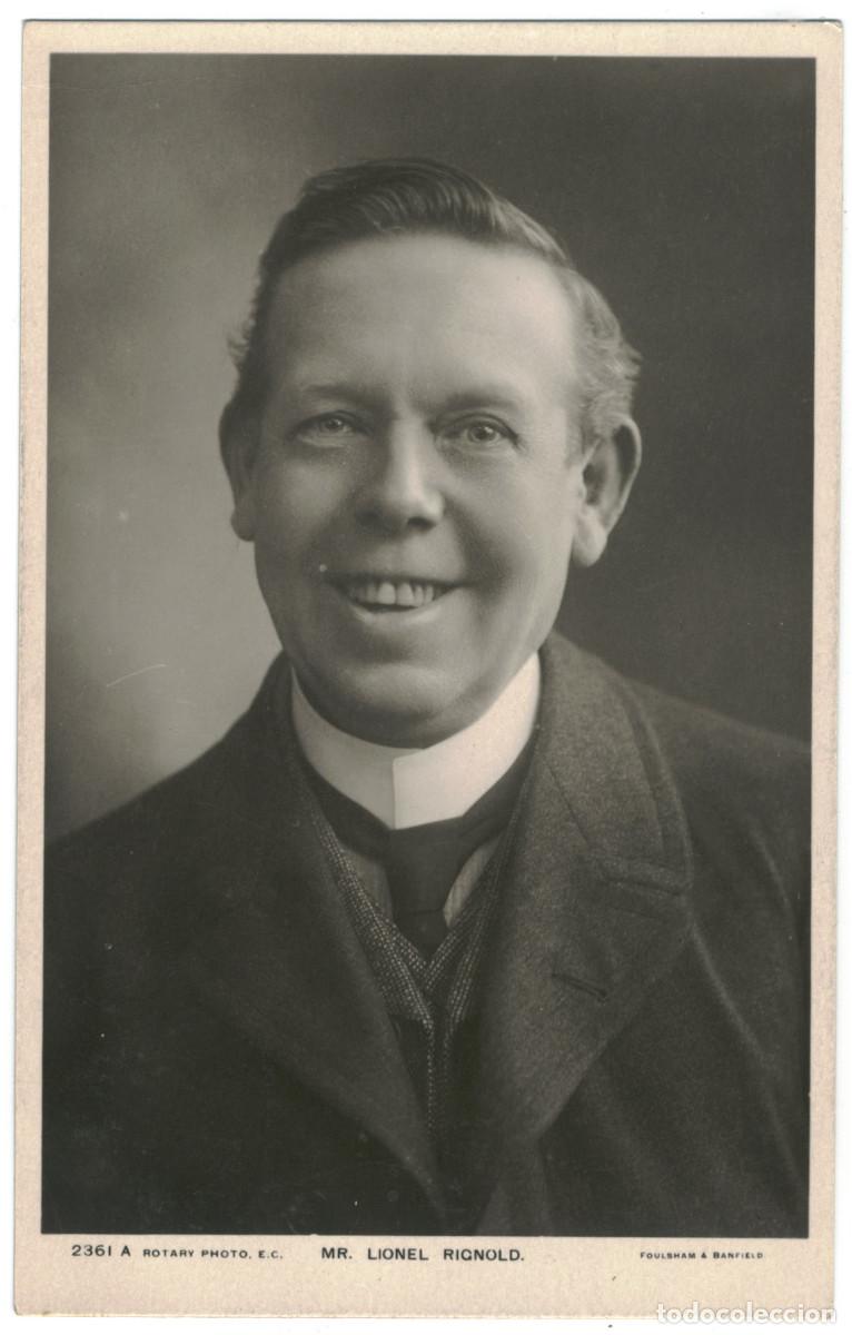 Postales: Actor RIGNOLD, Lionel_Rotary. 2361 A. Photo Foulsham & Banfield