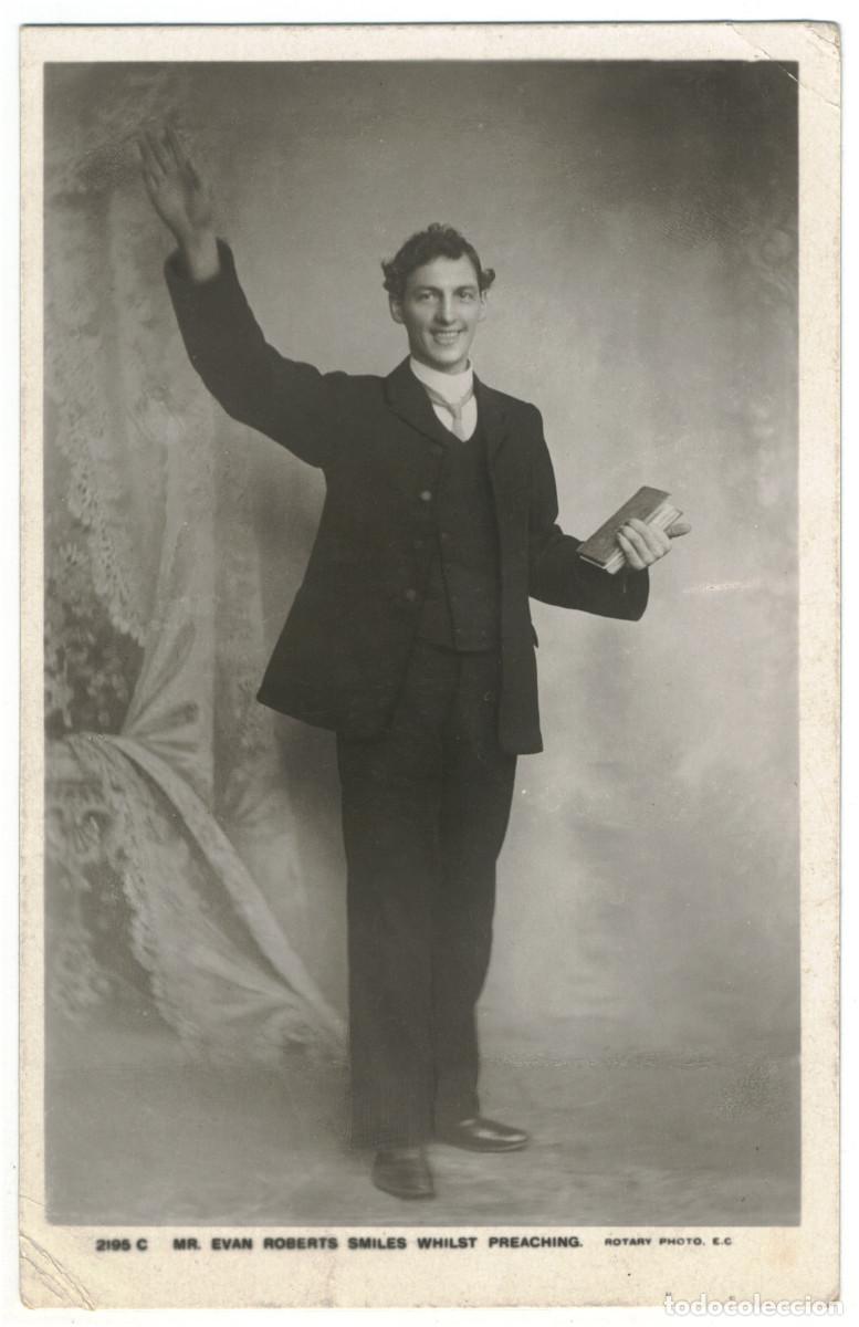 Postales: Actor ROBERTS, Evan_Rotary. 2195 C. Smiles Whilst Preaching