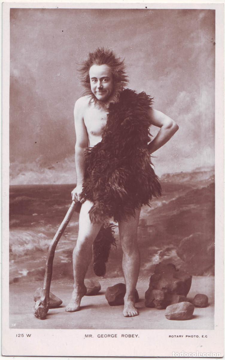 Postales: 5 Postales Actor ROBEY, George_Rotary. 125 B, E, M, V, W