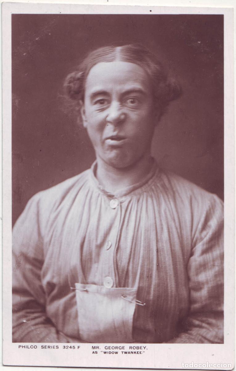 Postales: Actor ROBEY, George_Philco; 3245 F. As Widow Twankee