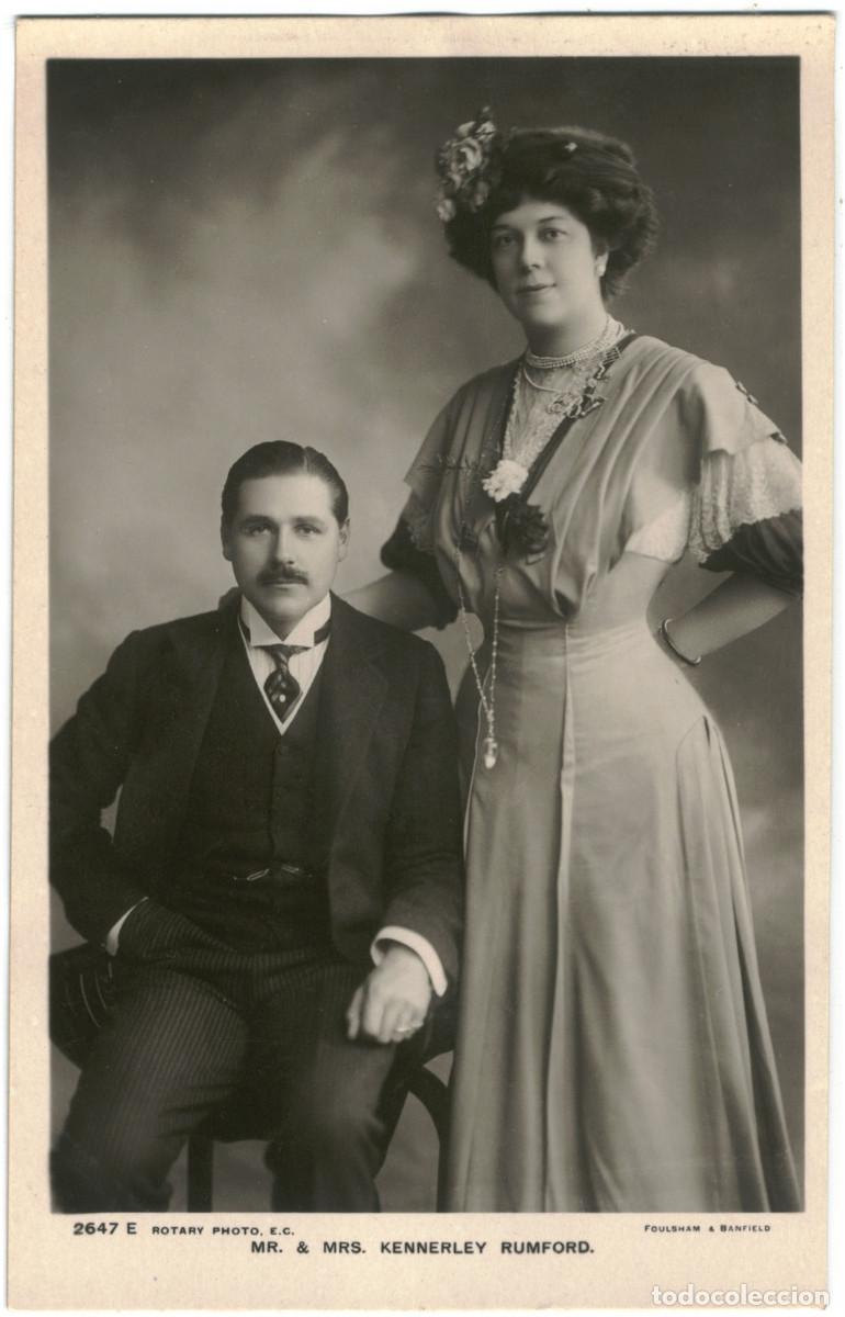 Postales: Actor RUMFORD, Kennerley & Mrs._Rotary. 2647 E. Photo Foulsham & Banfield