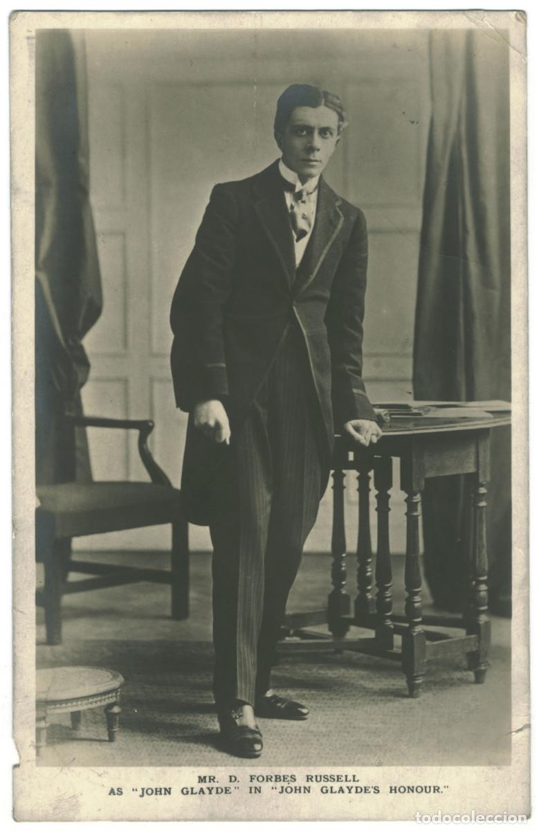 Postales: Actor RUSSELL, Forbes_Sin datos. As John Glayde in John Glayde's Honour