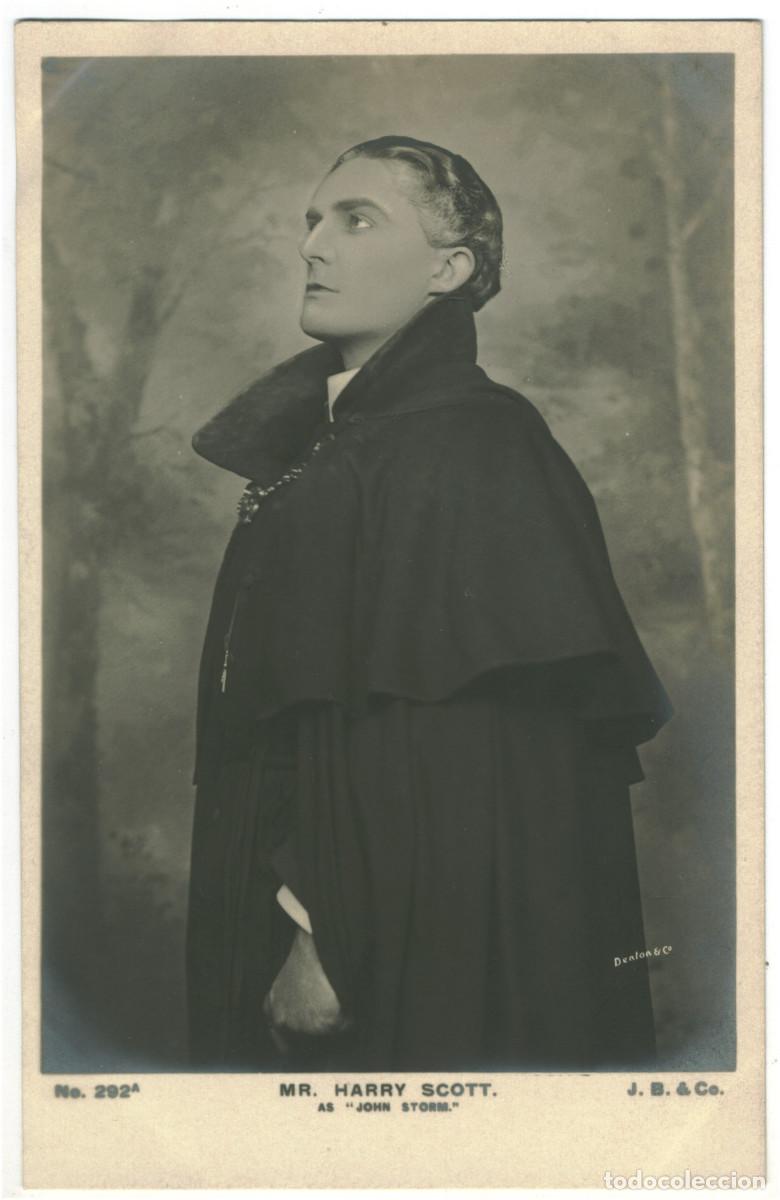 Postales: Actor SCOTT, Harry_Beagles. 292 A. As John Storm. Photo Denton