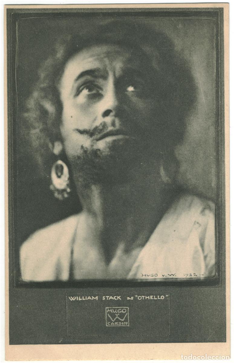 Postales: Actor STACK, William_Hugo N. van Wadenoyen (Cardiff). 722. As Othello