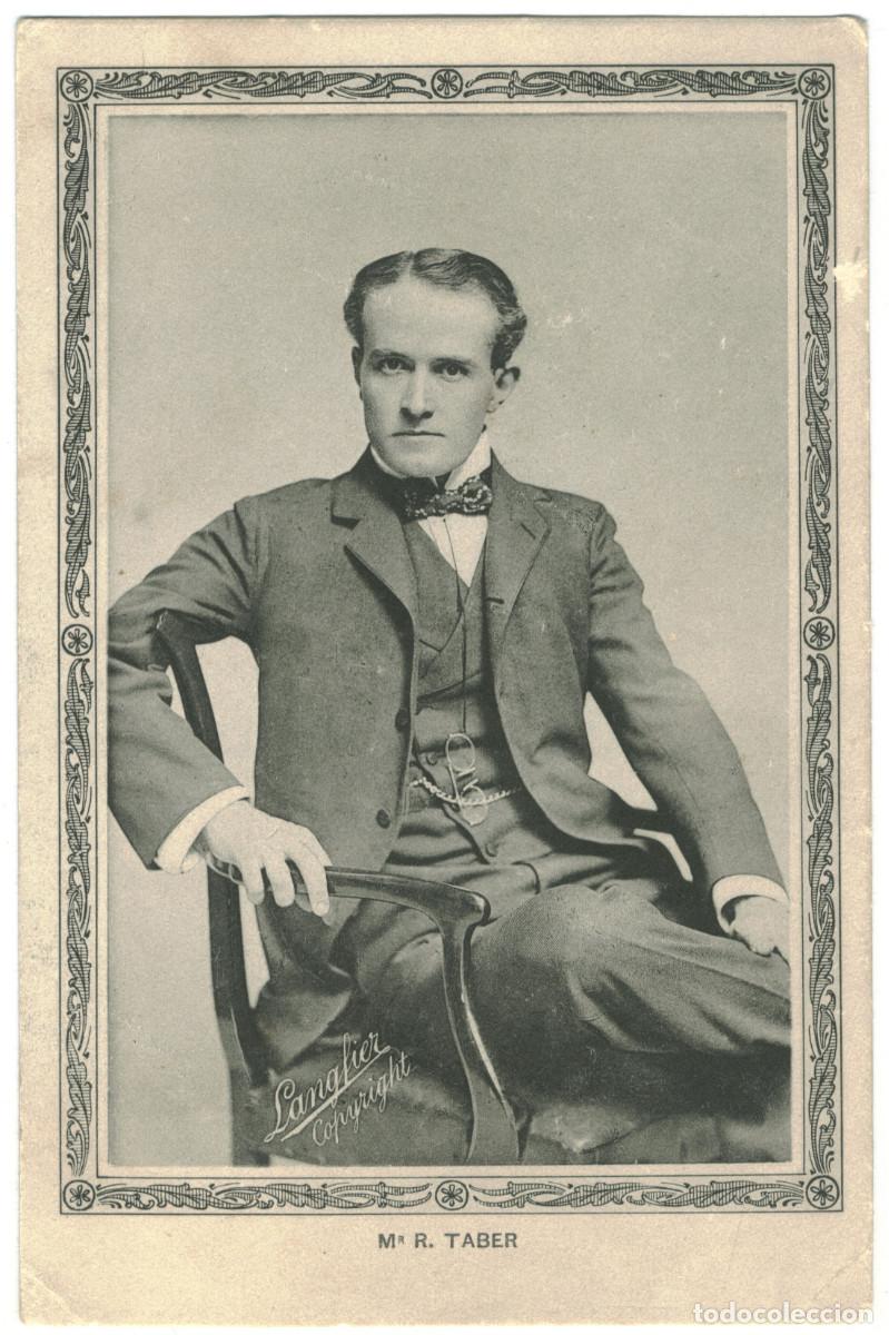 Postales: Actor TABER, Robert_Langfier