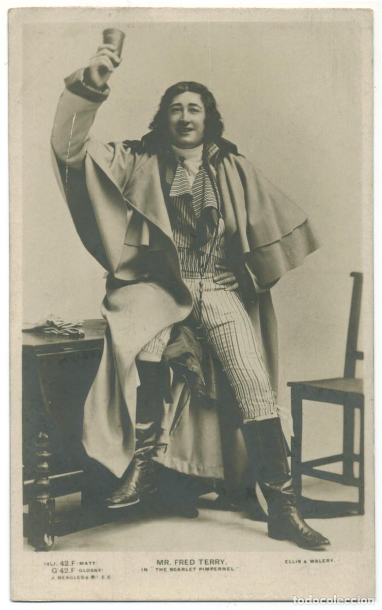 Postales: Actor TERRY, Fred_Beagles. 42 F. In The Scarlet Pimpernel. Photo Ellis & Wal&eacute;ry