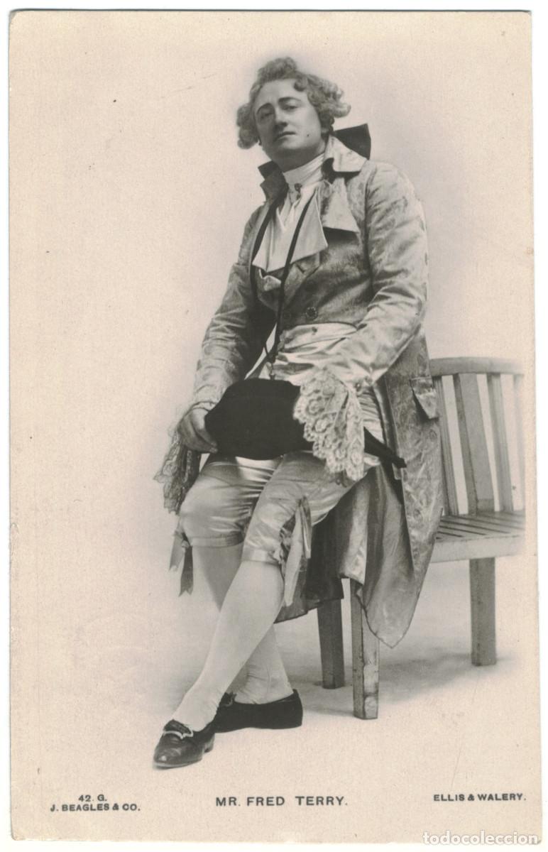 Postales: Actor TERRY, Fred_Beagles. 42 G. In The Scarlet Pimpernel. Photo Ellis & Wal&eacute;ry