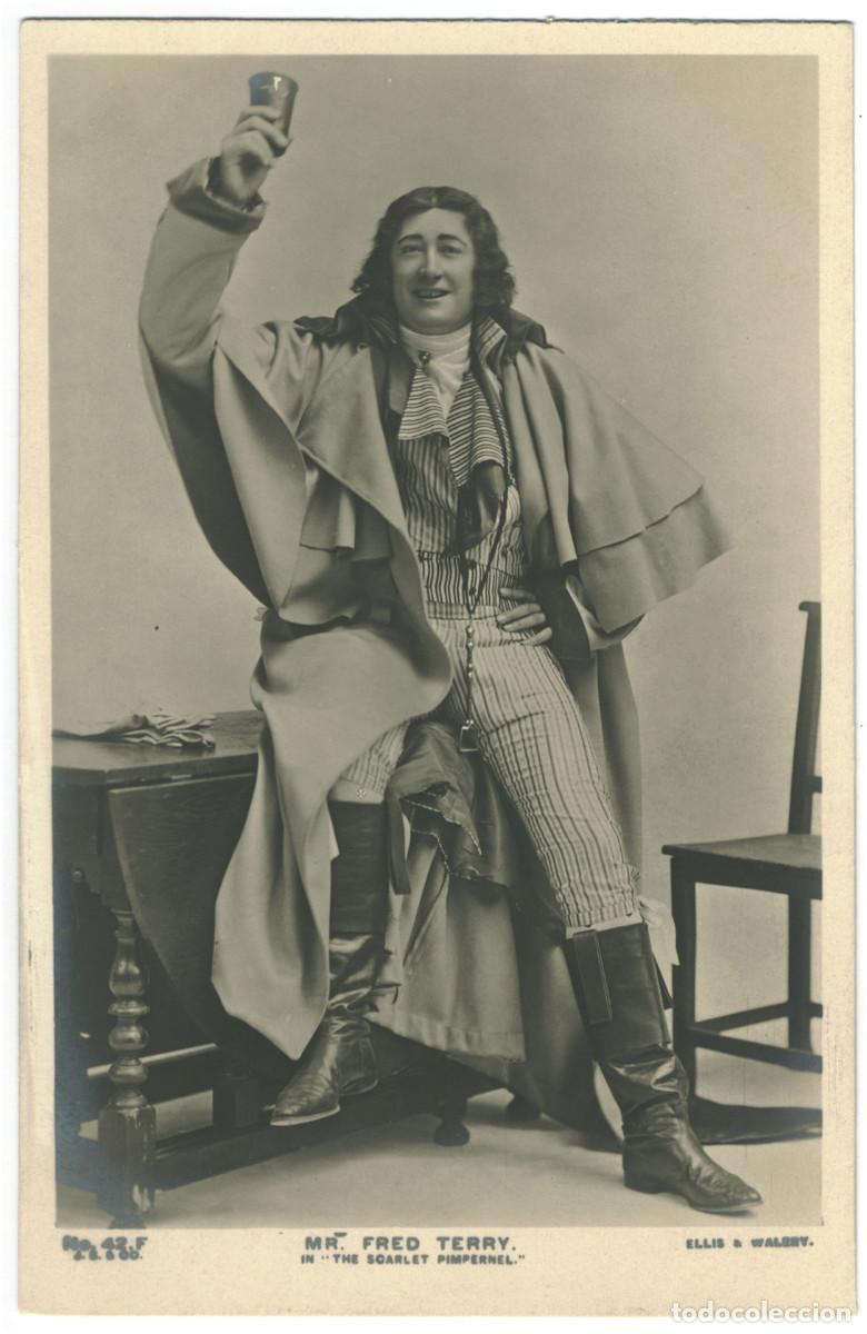 Postales: 7 Postales Actor TERRY, Fred_Beagles. 42 F, G, I, M, N, O, Y. In The Scarlet Pimpernel.