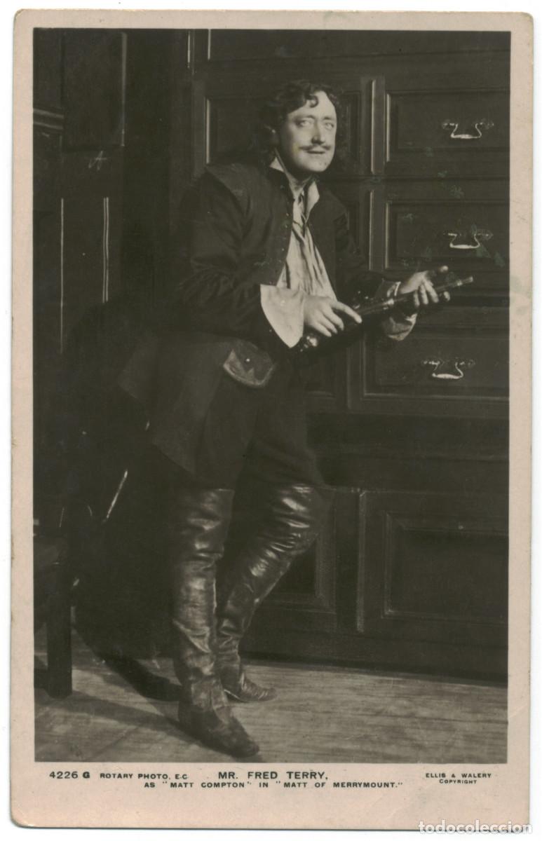 Postales: 4 Postales Actor TERRY, Fred_Rotary. 4226 C, G, H, I