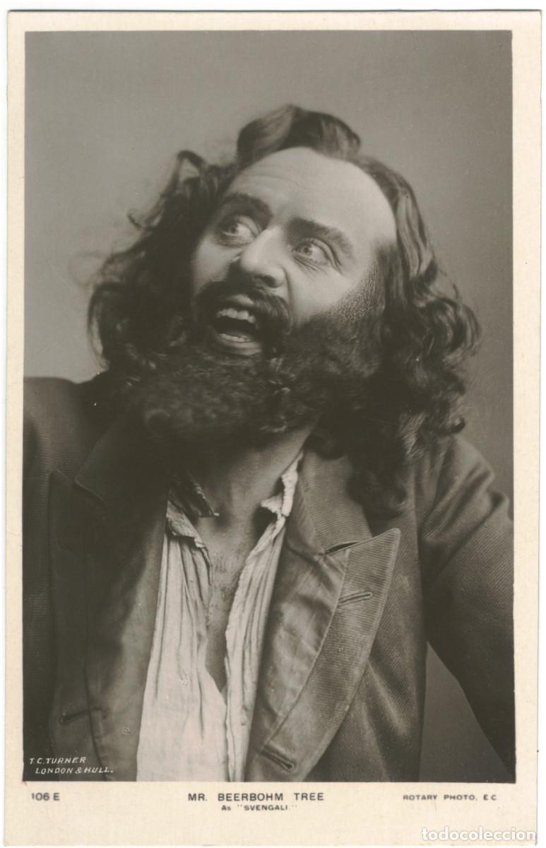Postales: 7 Postales Actor TREE, Herbert Beerbohm_Rotary. 106 E, J, K, R, S, V, Z