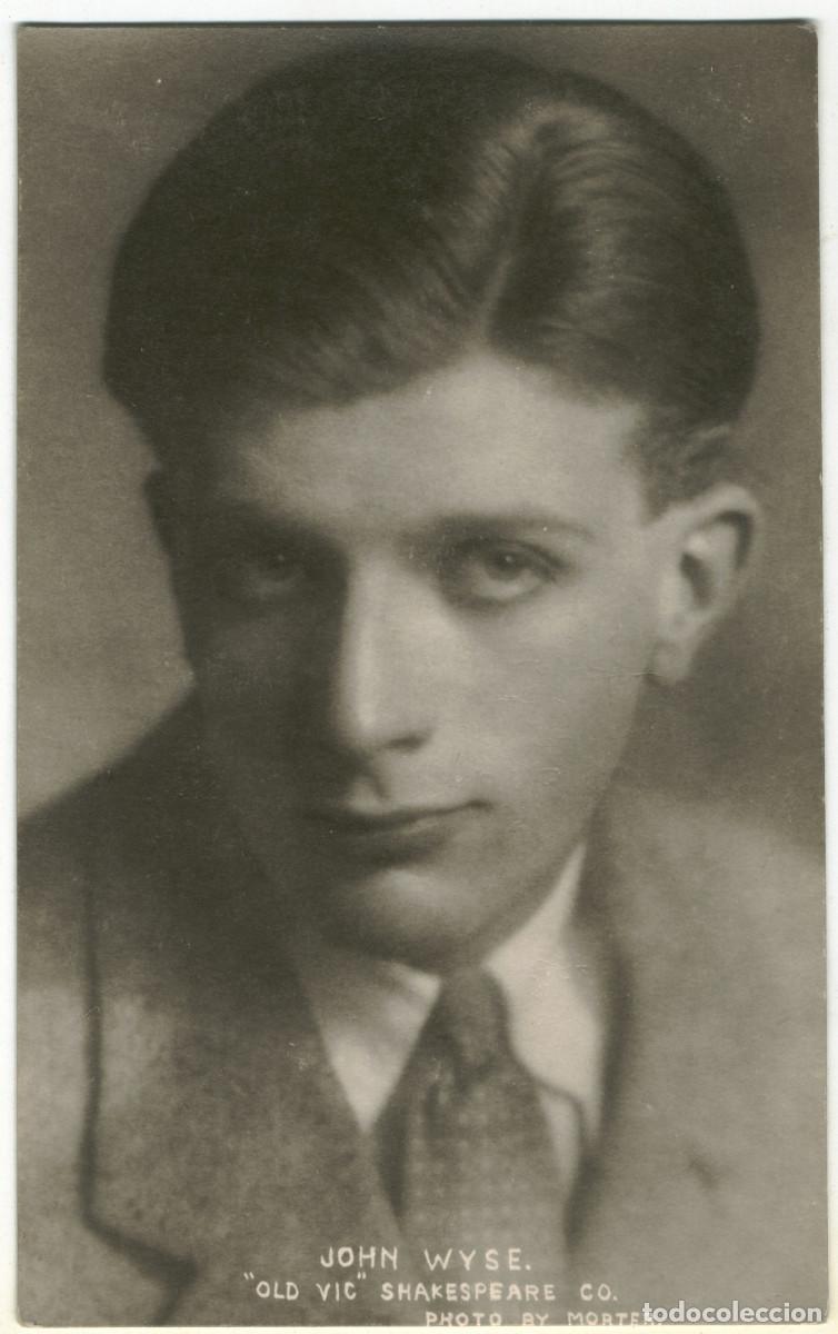 Postales: 2 Postales Actor WYSE, John_Old Vic Shakespeare. Photo Morter