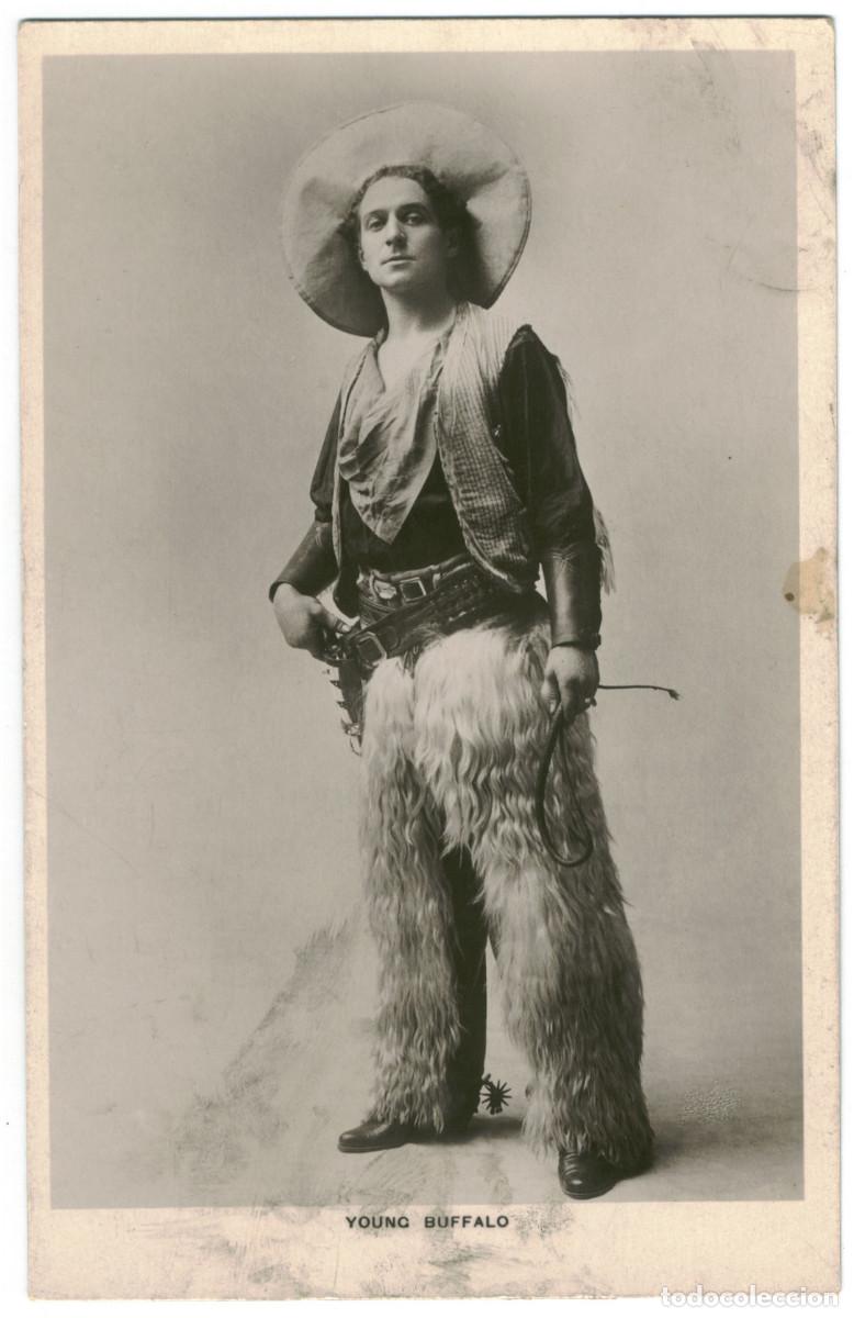 Postales: Actor YOUNG BUFFALO (Victor Abraham)_Sin datos