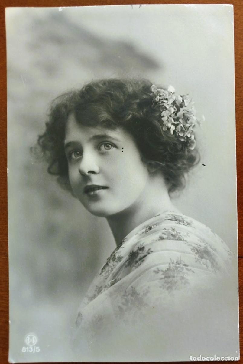 Postales: POSTAL CHICA JOVEN MUY ANTIGUA - LL 813/5