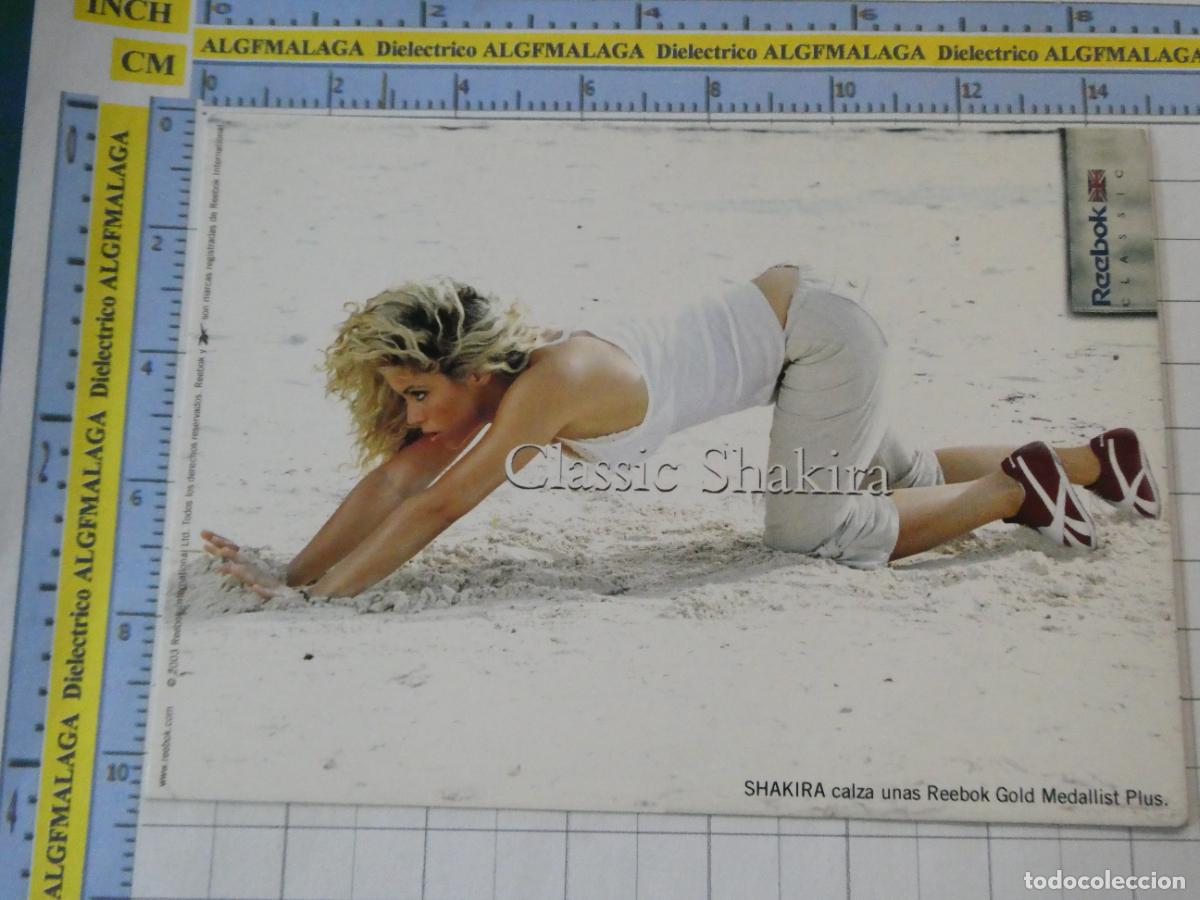Postales: POSTAL DE DAMAS MUJERES GALANTES. CANTANTE SHAKIRA PUBLICIDAD REEBOK. 1602