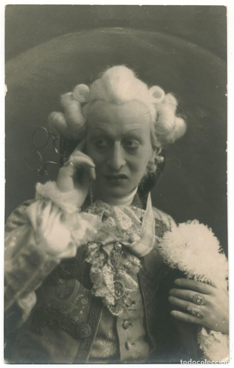 Postales: Actor G&ouml;sta Ekman i Struensee. Photo Ferd. Flodin (Sthlm) 1920