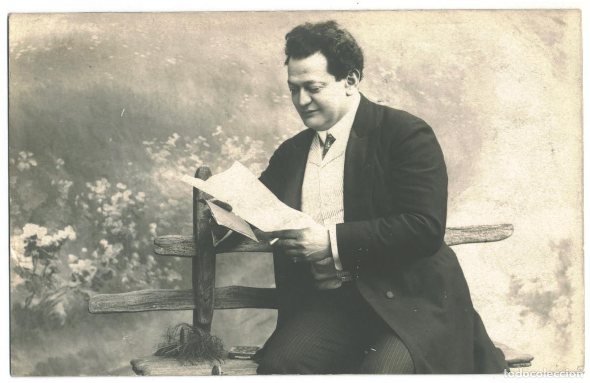 Postales: Actor o tenor SIN IDENTIFICAR_Sin datos