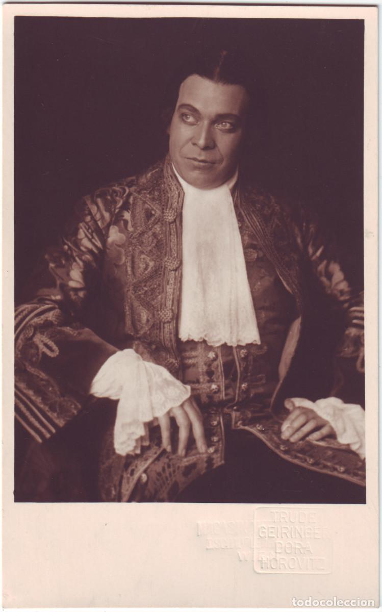 Postales: NO NAME (&iquest;Richard Tauber?) (Wien)_Dora Horovitz