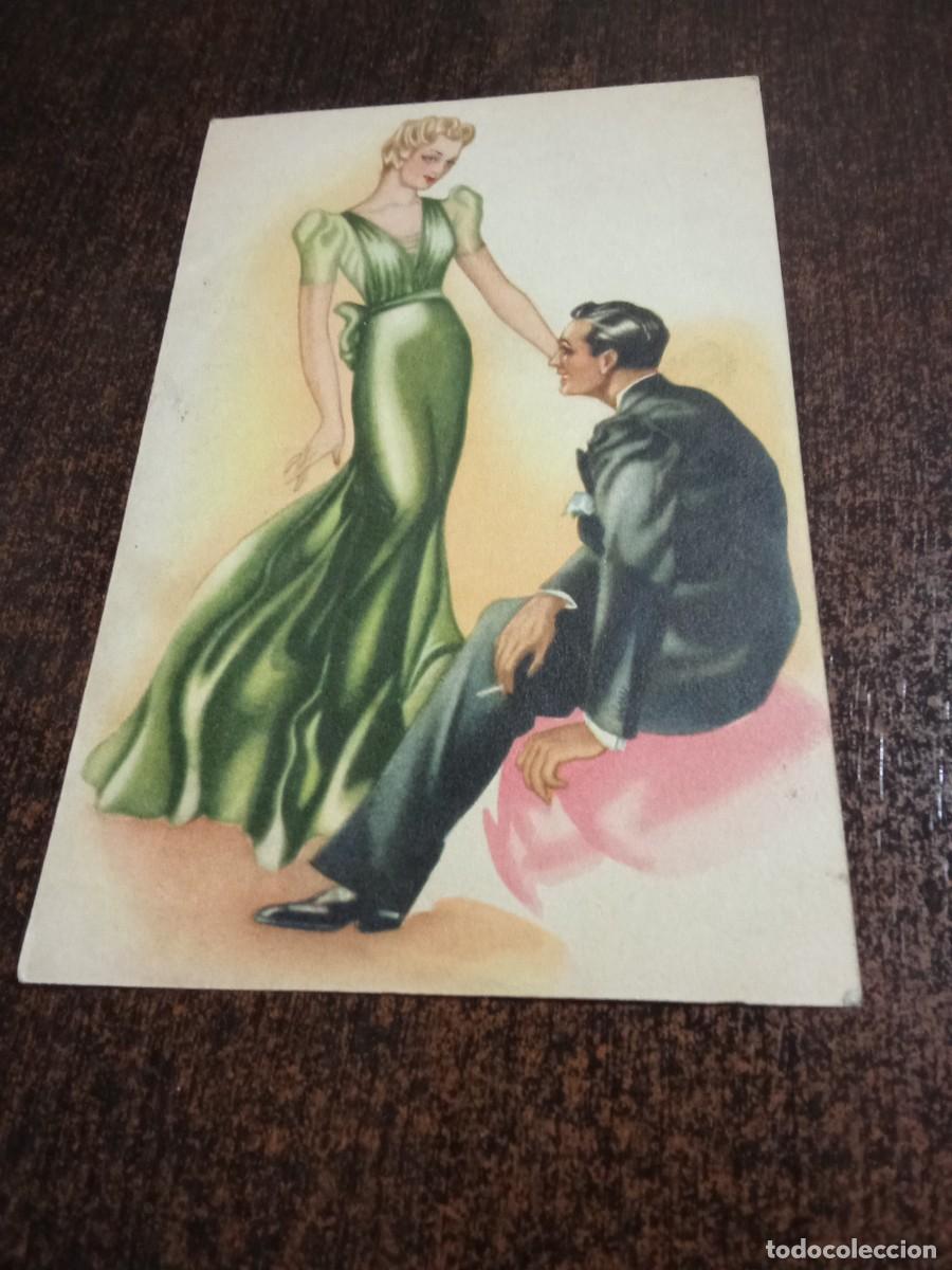 Postales: Pareja de enamorados.Gr&aacute;ficas Laborde.