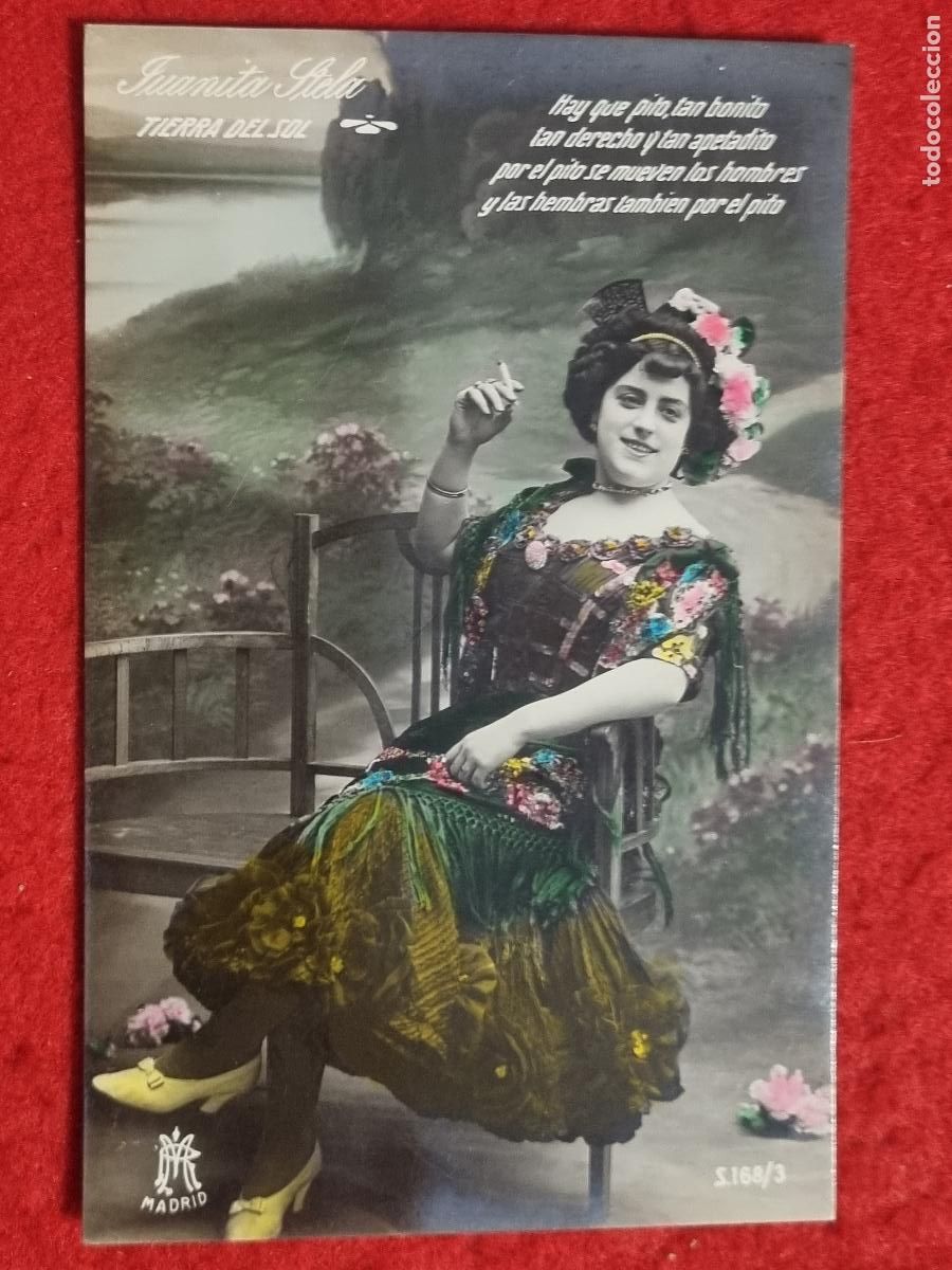 Postales: POSTAL ACTRIZ TEATRO CUPLETISTA JUANITA STELA ANTIGUA ORIGINAL P2504