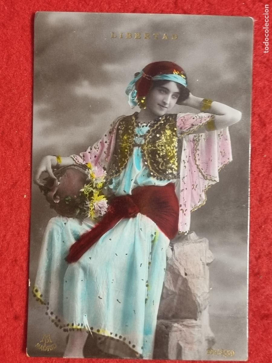 Postales: POSTAL ACTRIZ TEATRO CUPLETISTA LIBERTAD ANTIGUA ORIGINAL P2505