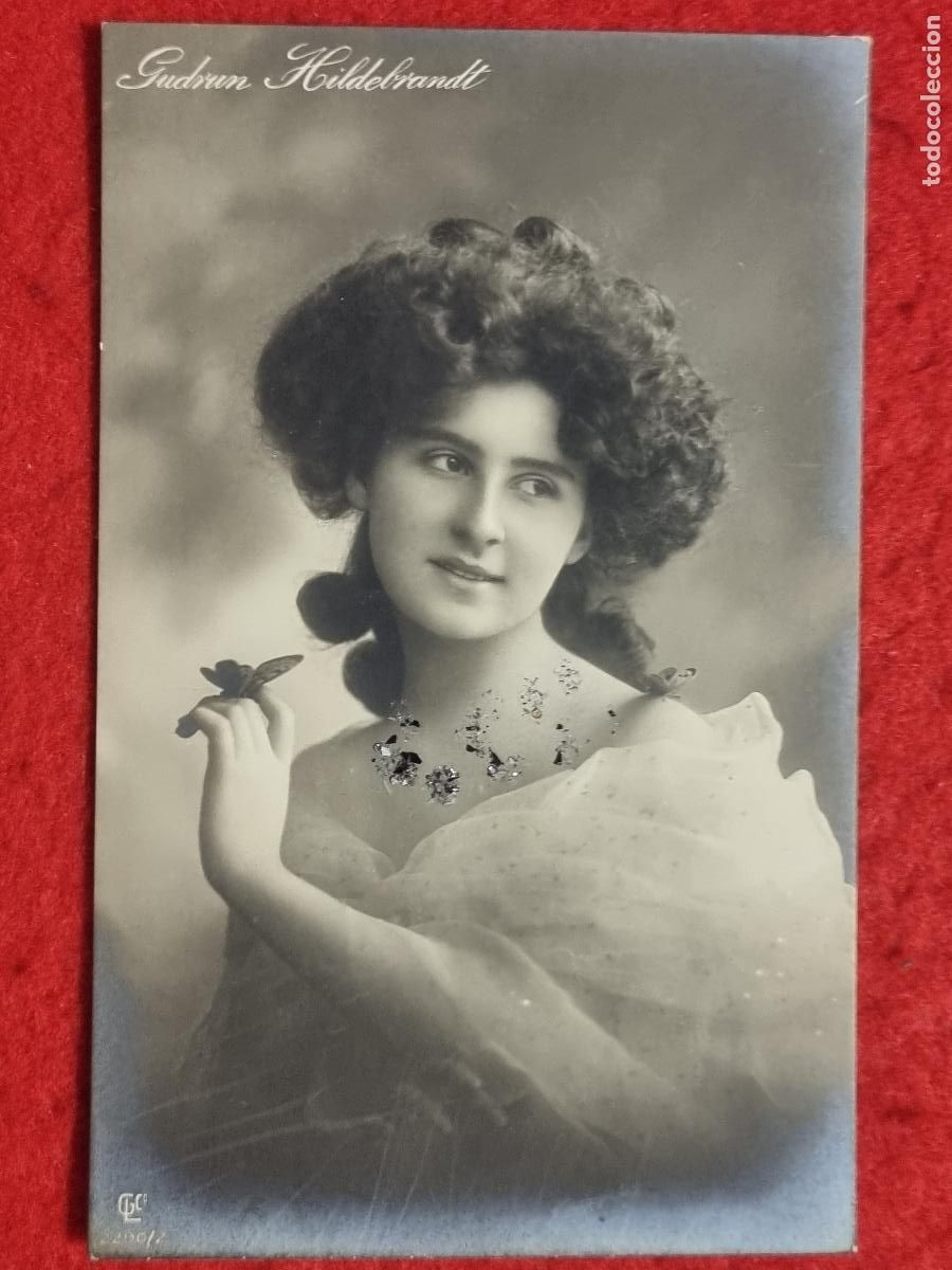 Postales: POSTAL ACTRIZ TEATRO CUPLETISTA GUDRUN HILDEBRANDT ANTIGUA ORIGINAL P2507