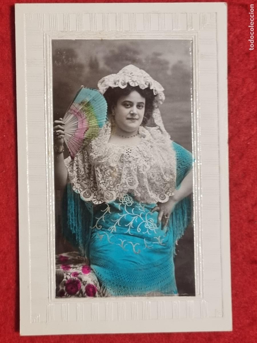 Postales: POSTAL ACTRIZ TEATRO CUPLETISTA SANCHEZ JIMENEZ ANTIGUA ORIGINAL P2512