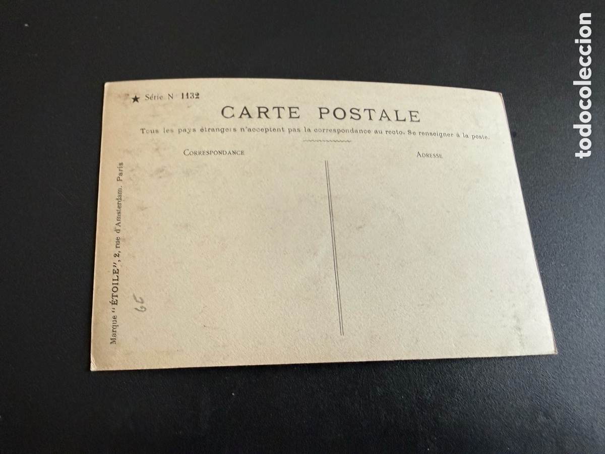 Postales: Postal. ACTRIZ. FRANCIA. - Foto 2