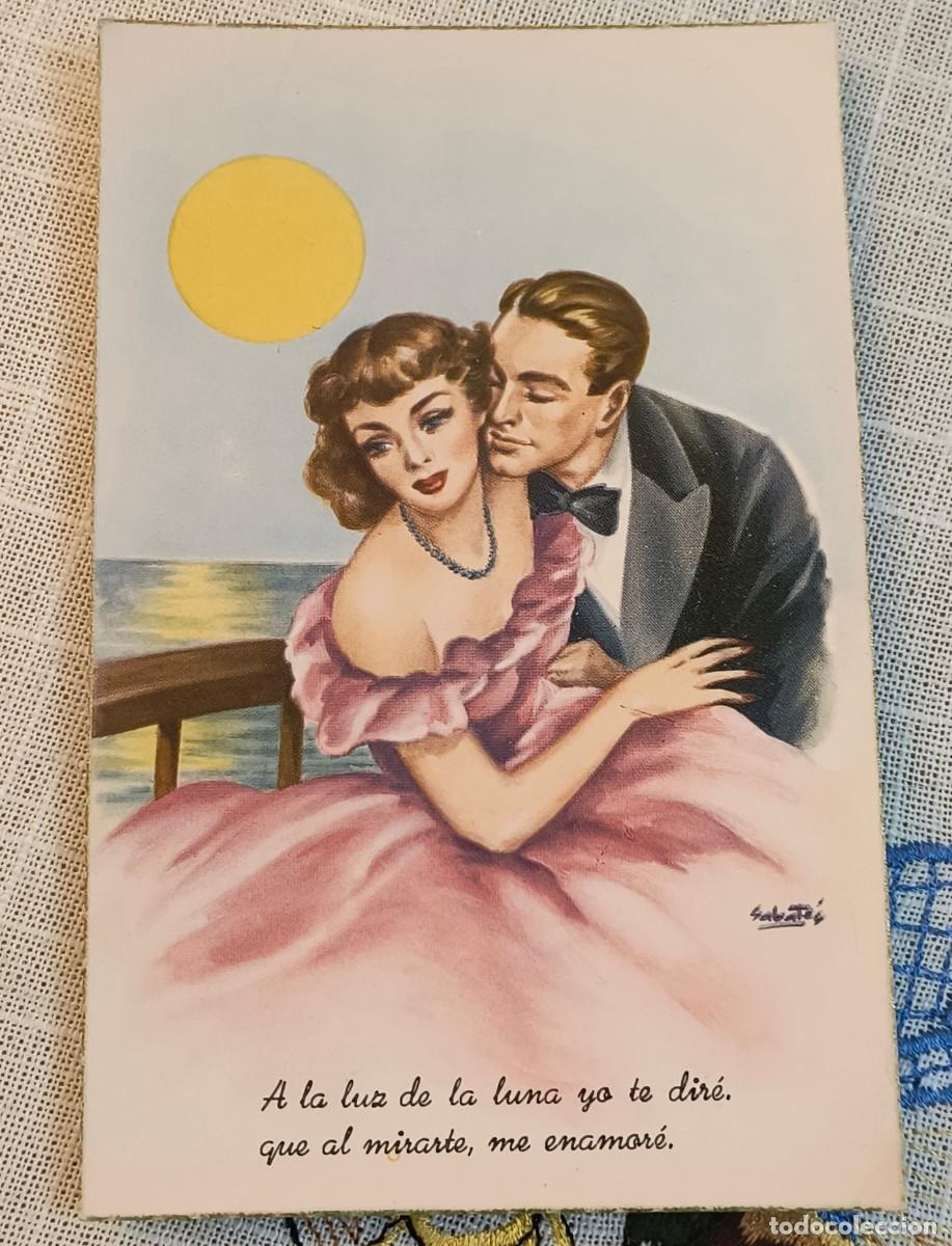 Postales: POSTAL DE PAREJA | A LA LUZ DE LA LUNA - MS A 102