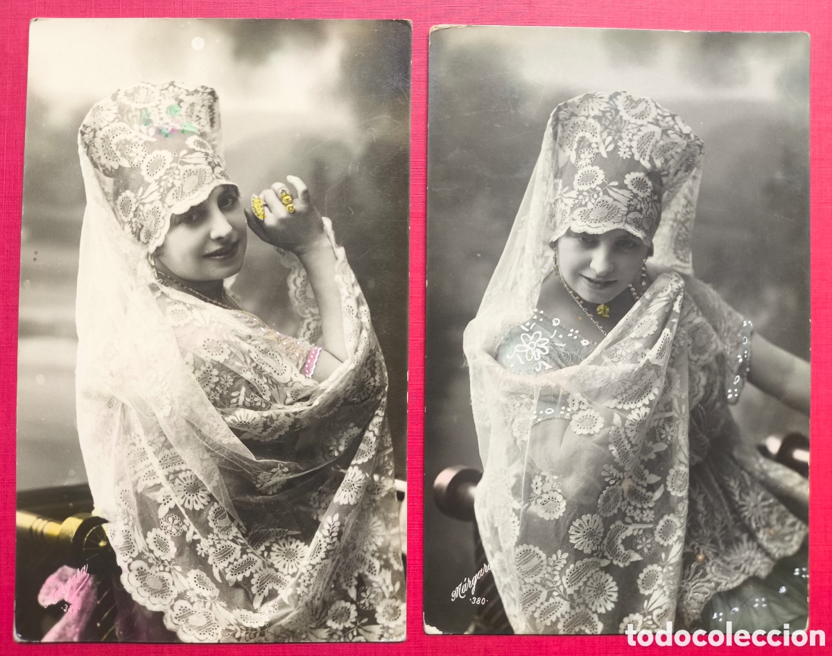 Postales: CUPL&Eacute; ARTISTA TRINI LA MARQUESITA POSTAL FOTOGR&Aacute;FICA ILUMINADA C. 1915