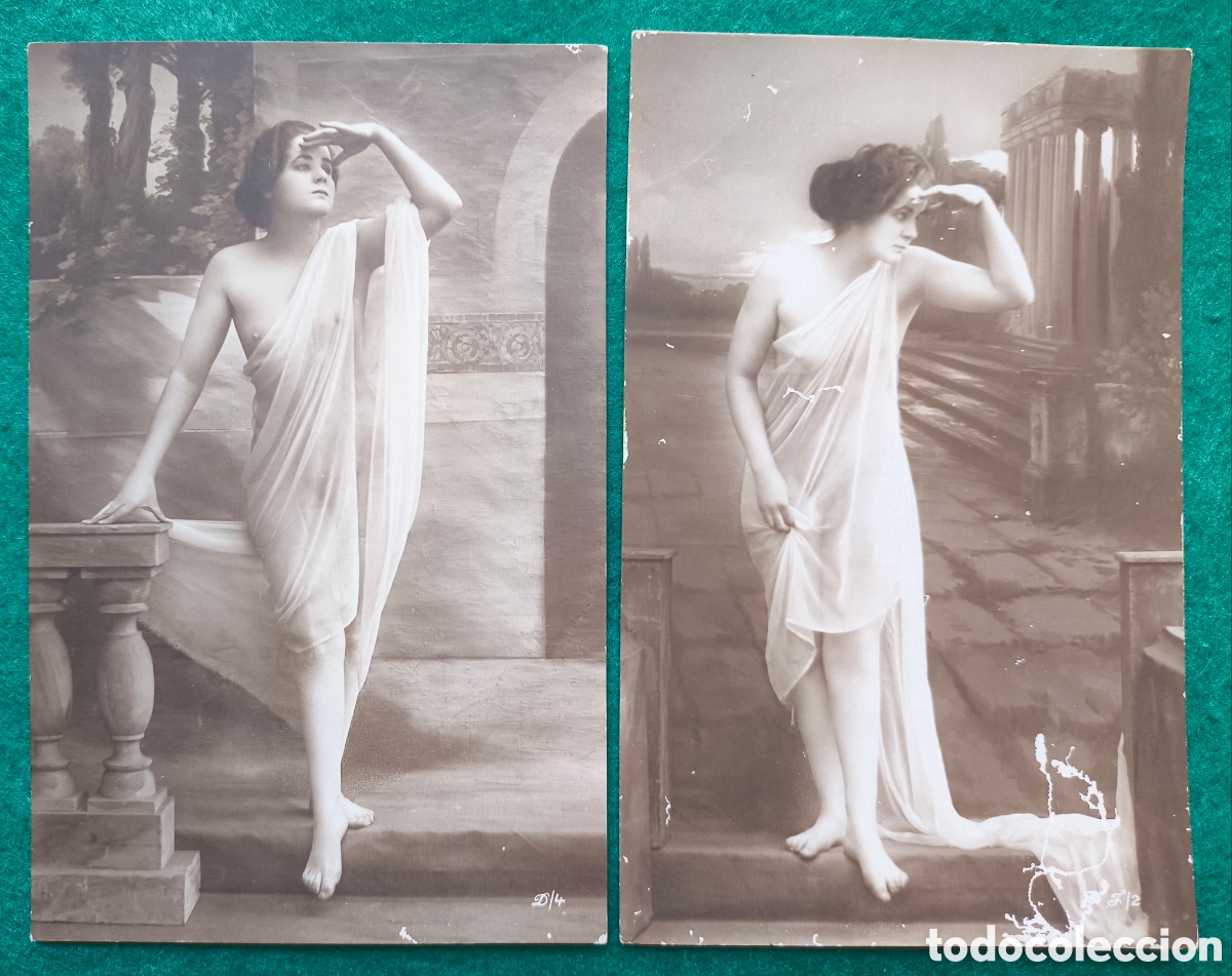 Postales: CPA CARTE POSTALE EROTIQUE BOUDOIR RISQUE EROTIC POSTCARD POSTAL ER&Oacute;TICA FRANCE C. 1915